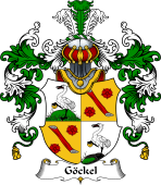 Family crest and coat of arms example