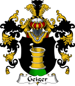Family crest and coat of arms example